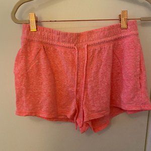 VS Hot Pink Soft Drawstring Shorts